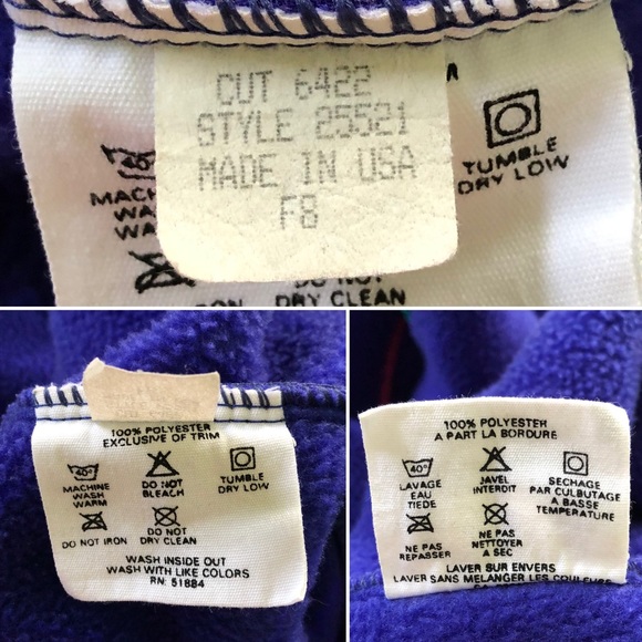 Vintage 1988 Patagonia Synchilla Snap-T Neck Pullover Fleece. Size Large. - Picture 12 of 16